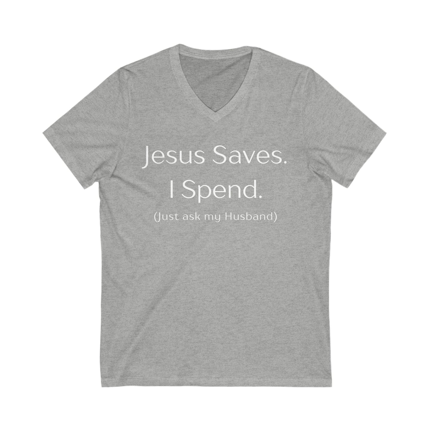 Jesus Saves V-Neck