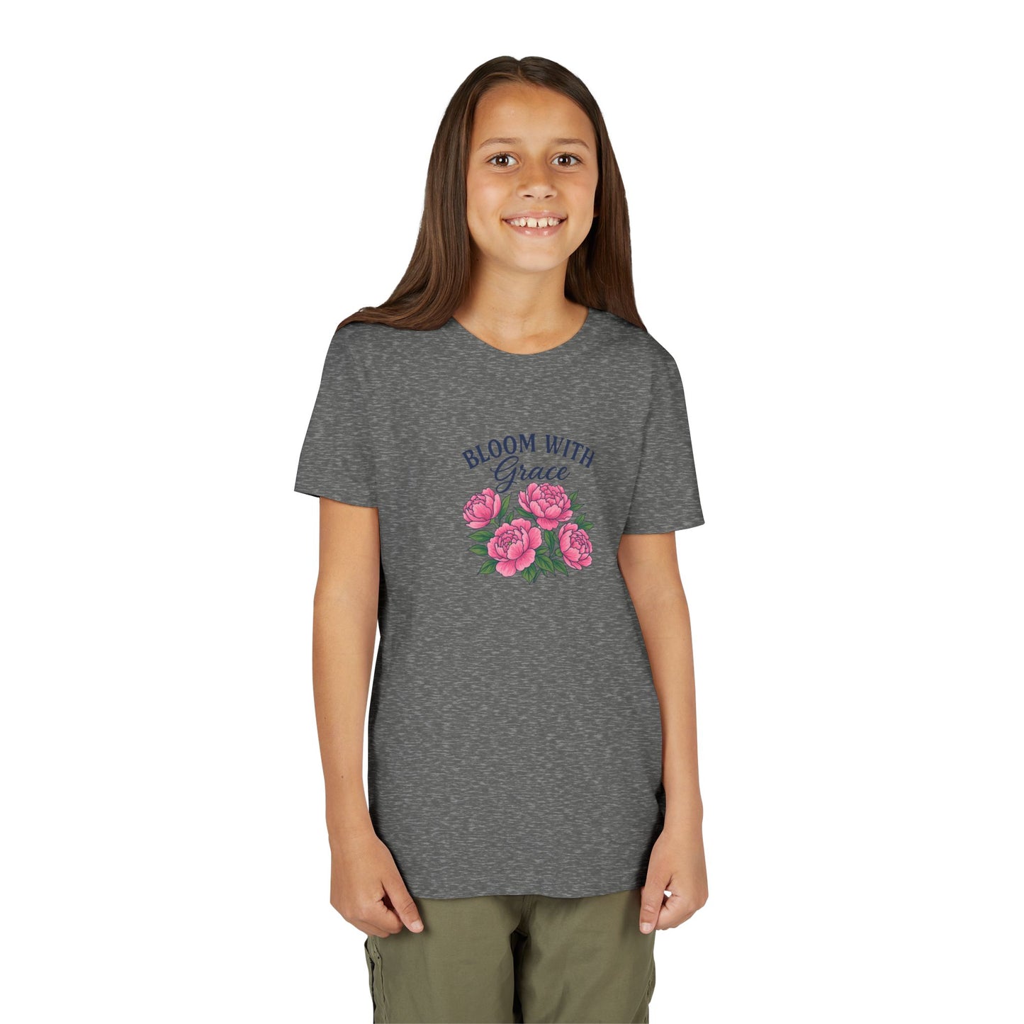 Bloom with Grace Youth Tee