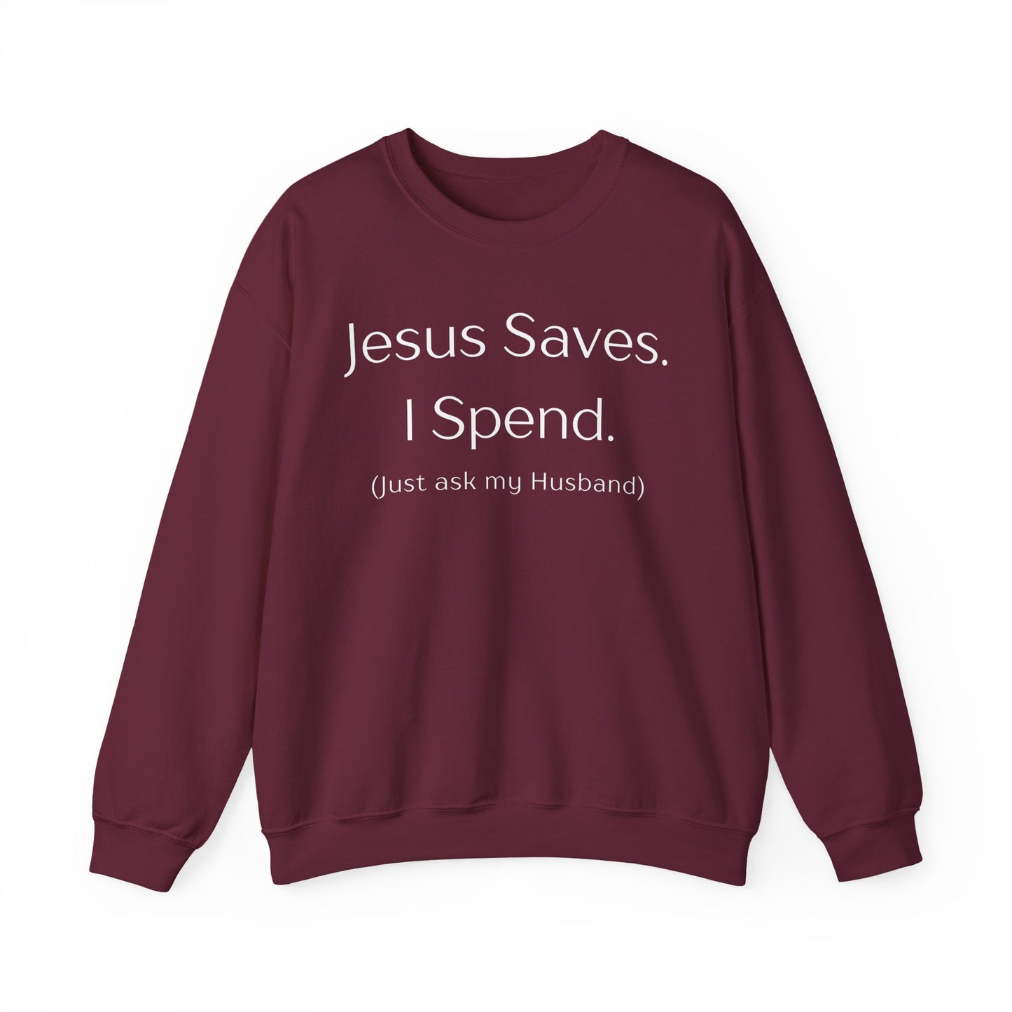 Jesus Saves Crewneck Sweatshirt