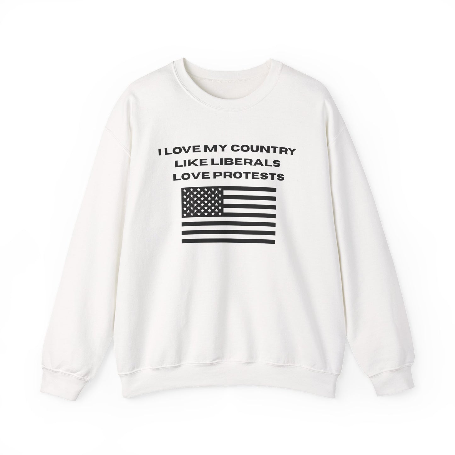 I Love My Country Crewneck Sweatshirt