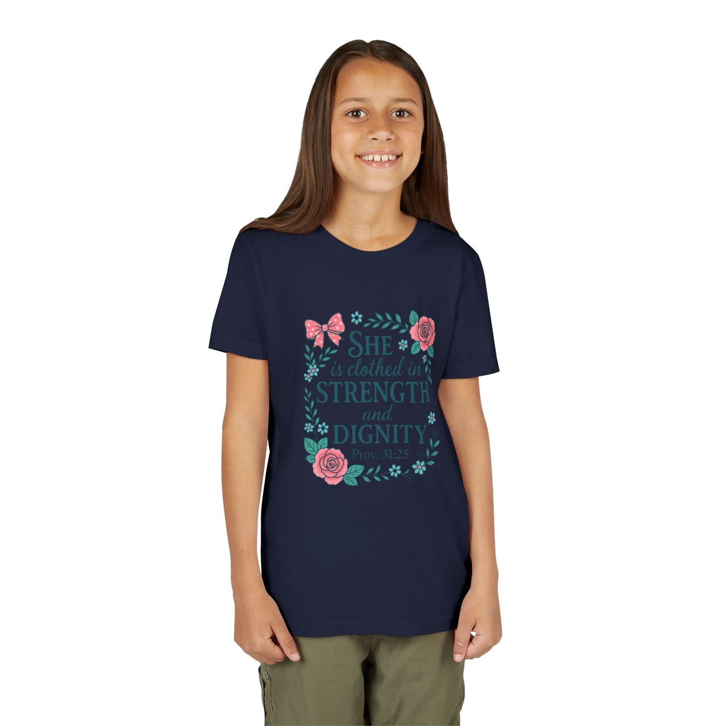 Proverbs 31:25 Youth Tee