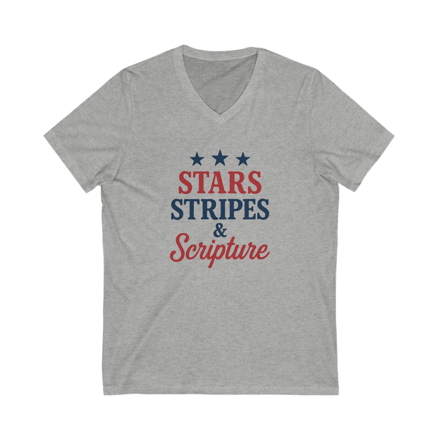 Stars, Stripes & Scripture V-Neck