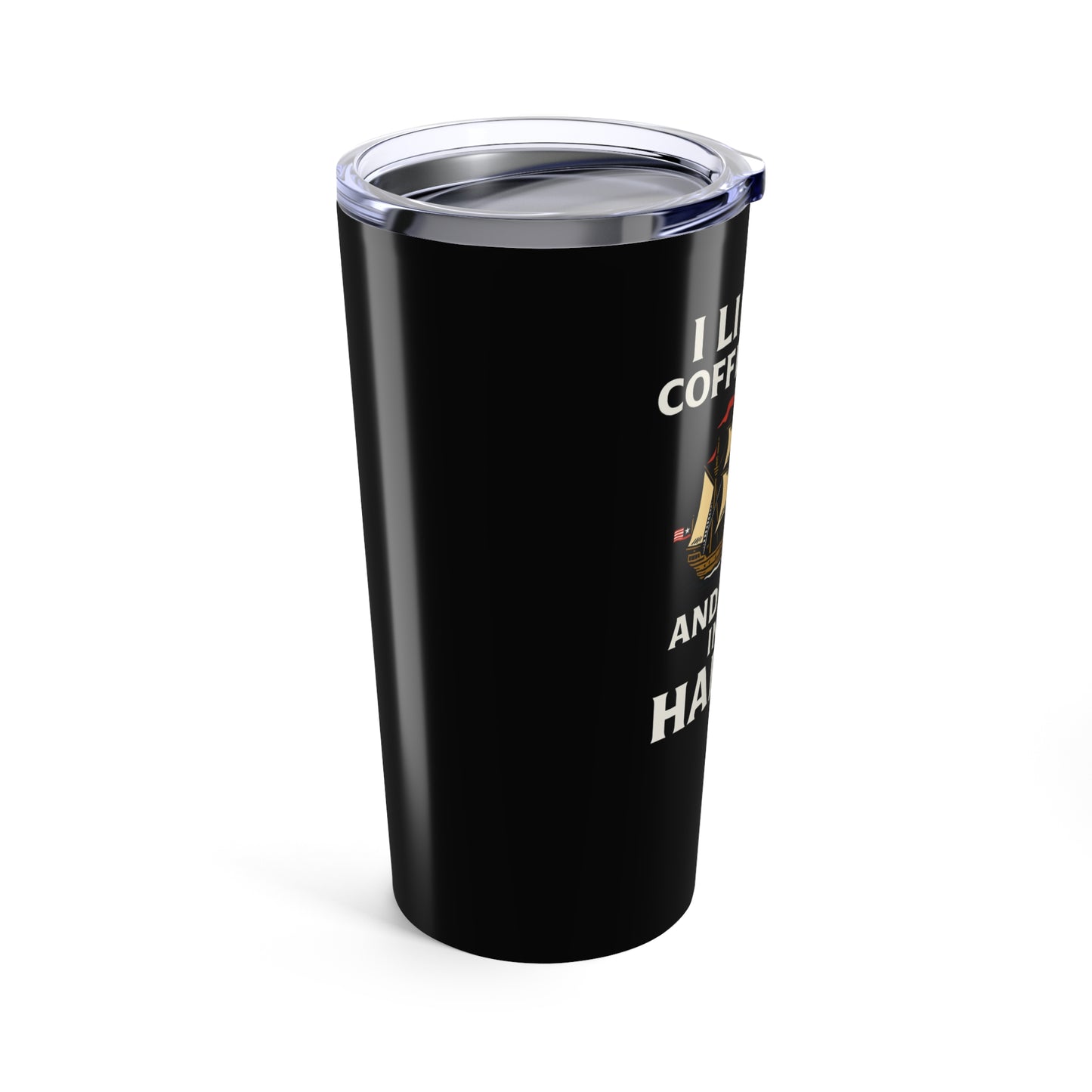I Like My Coffee Black Tumbler