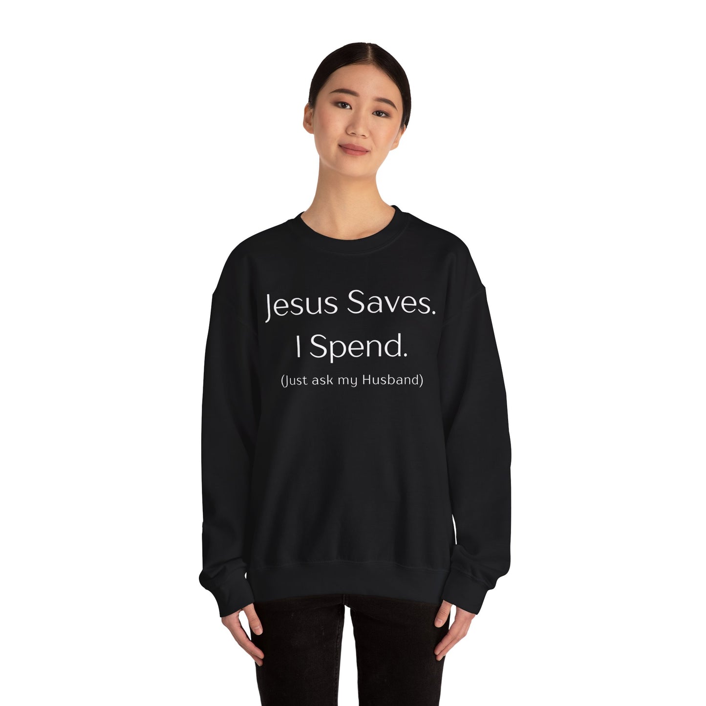 Jesus Saves Crewneck Sweatshirt