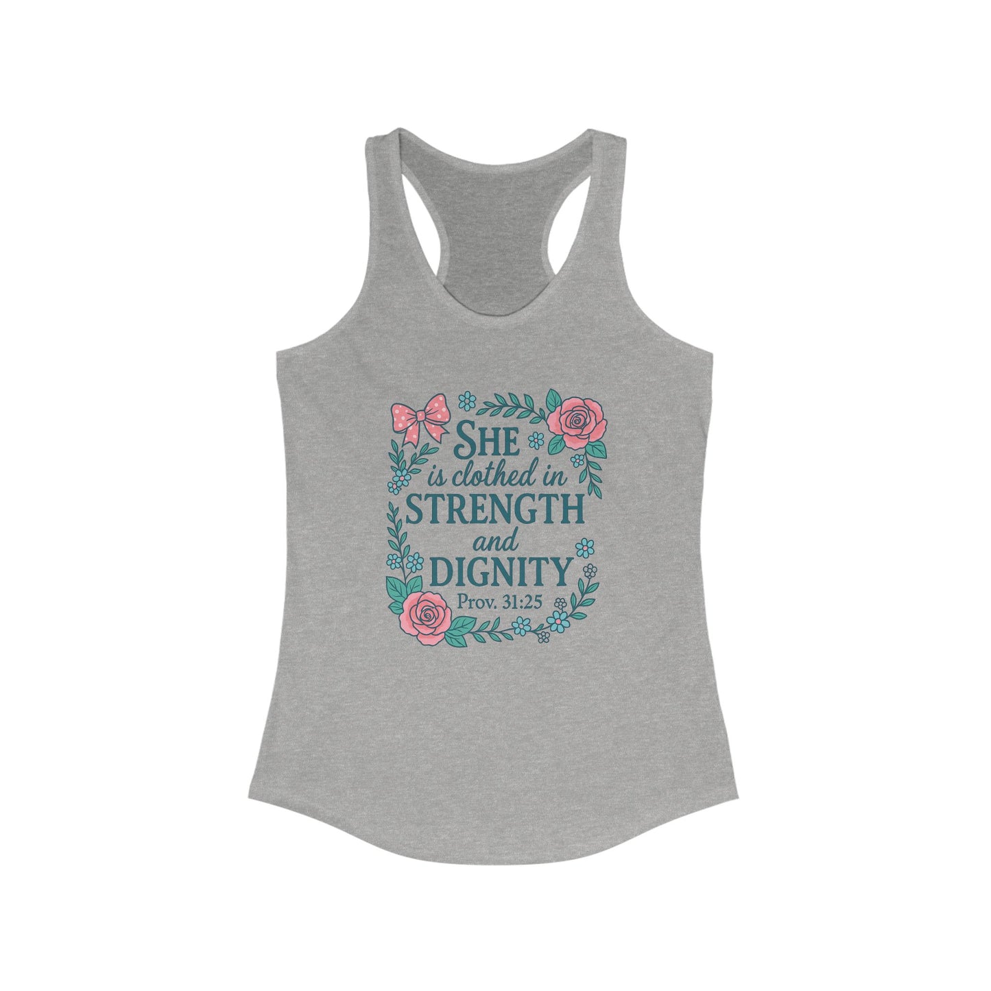 Proverbs 31:25 Women's Tank