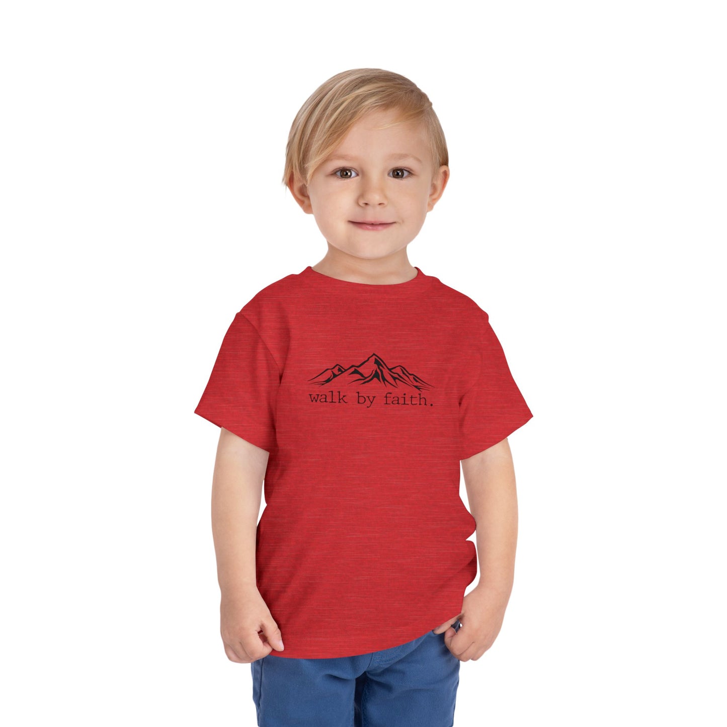 Walk by Faith Toddler Tee