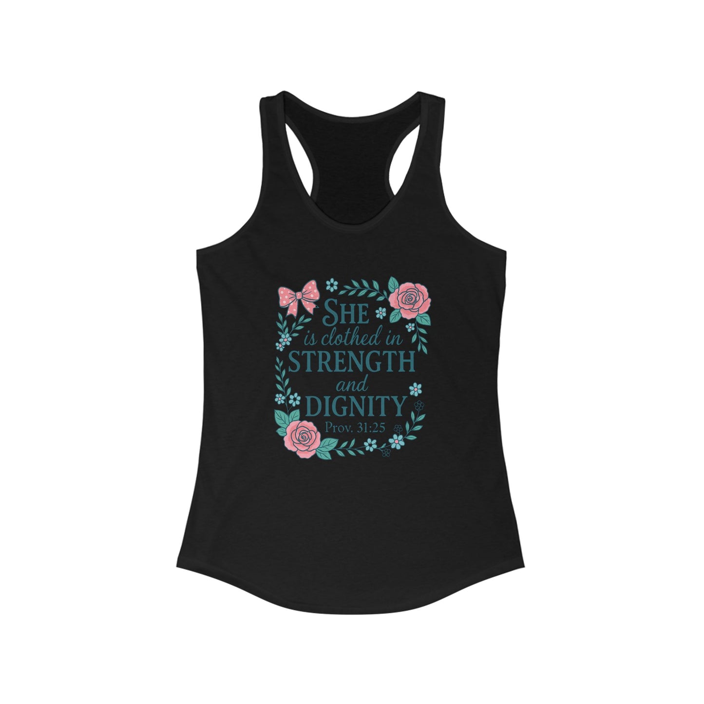 Proverbs 31:25 Women's Tank