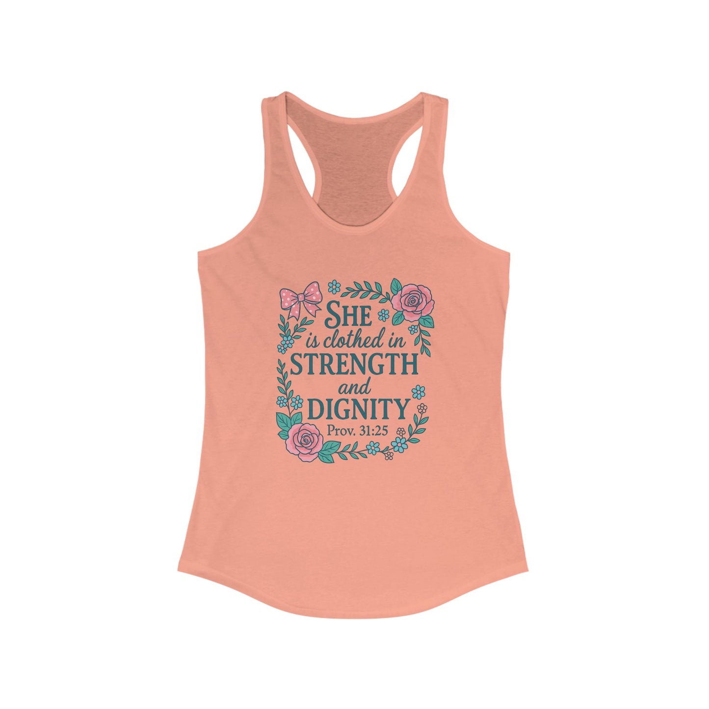 Proverbs 31:25 Women's Tank