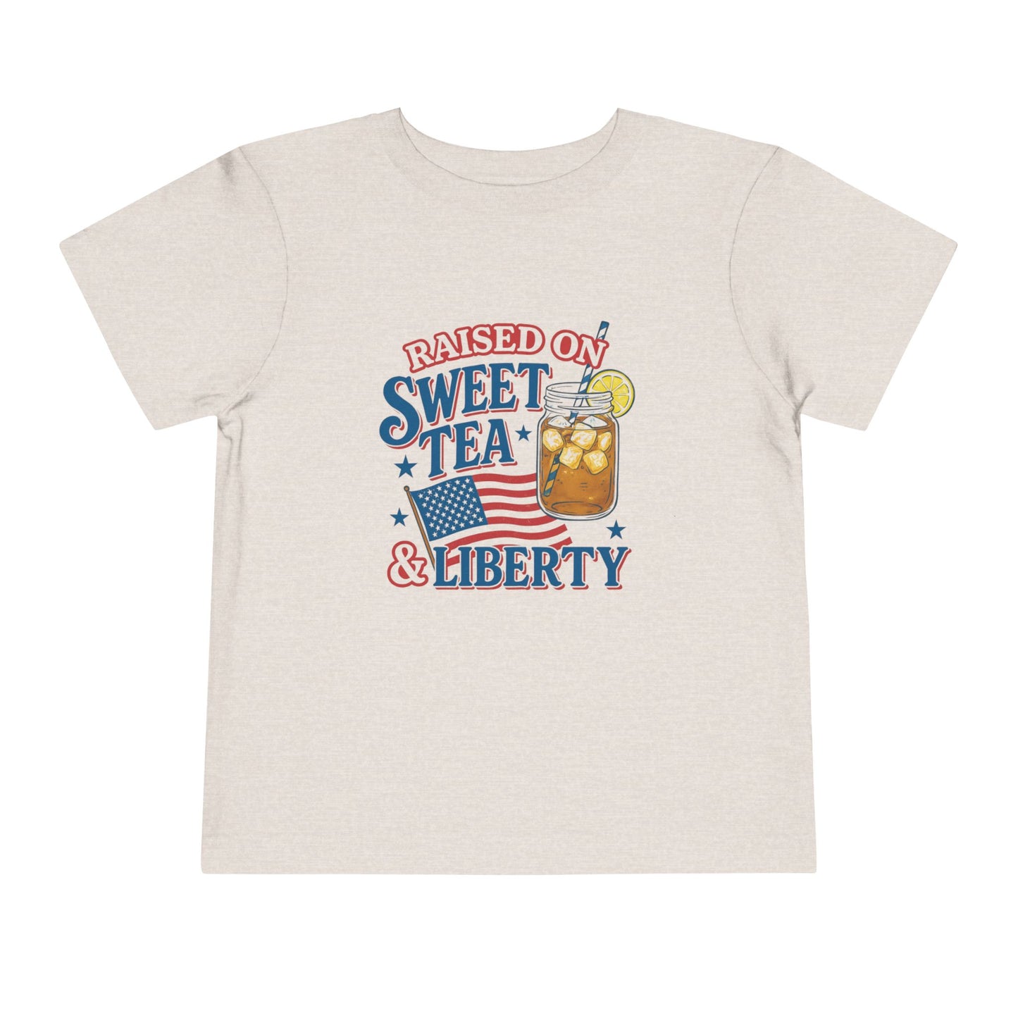 Sweet Tea & Liberty Toddler Tee
