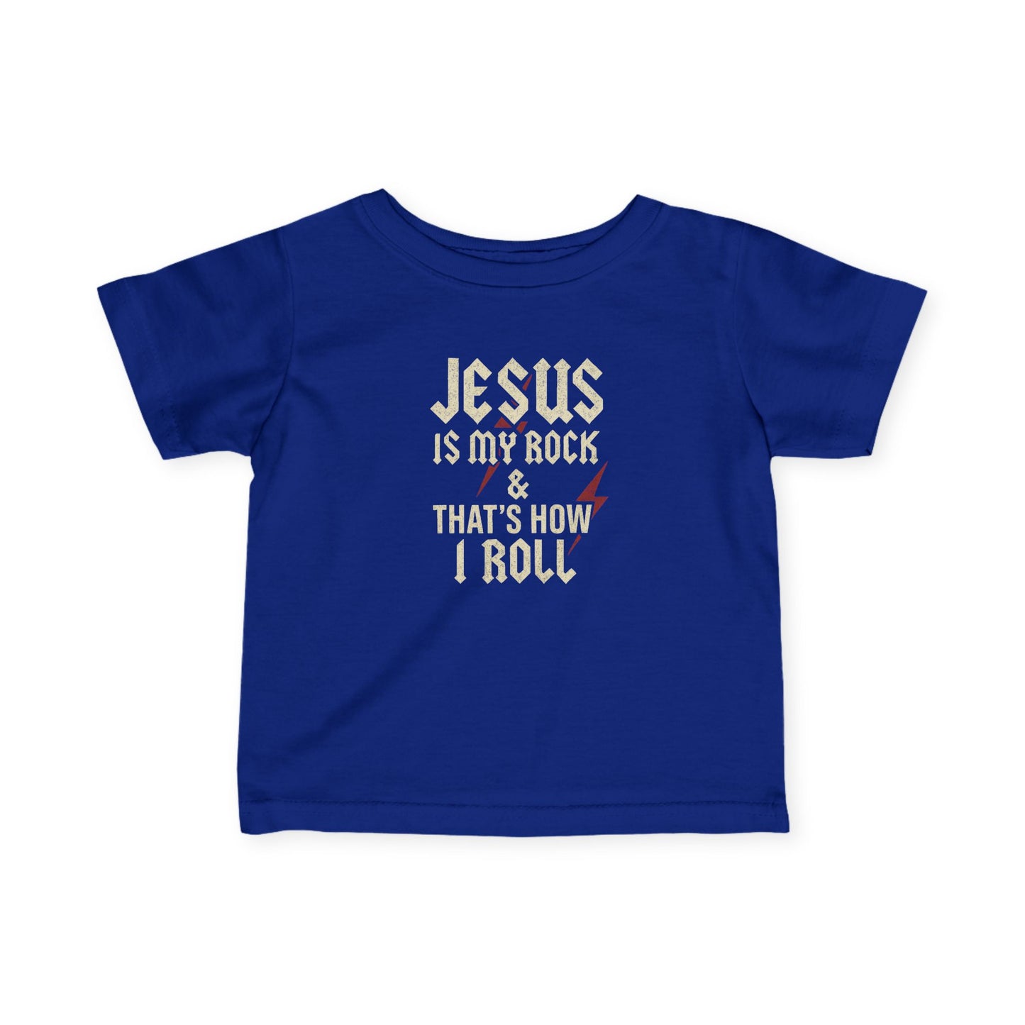 Jesus is My Rock Baby Tee