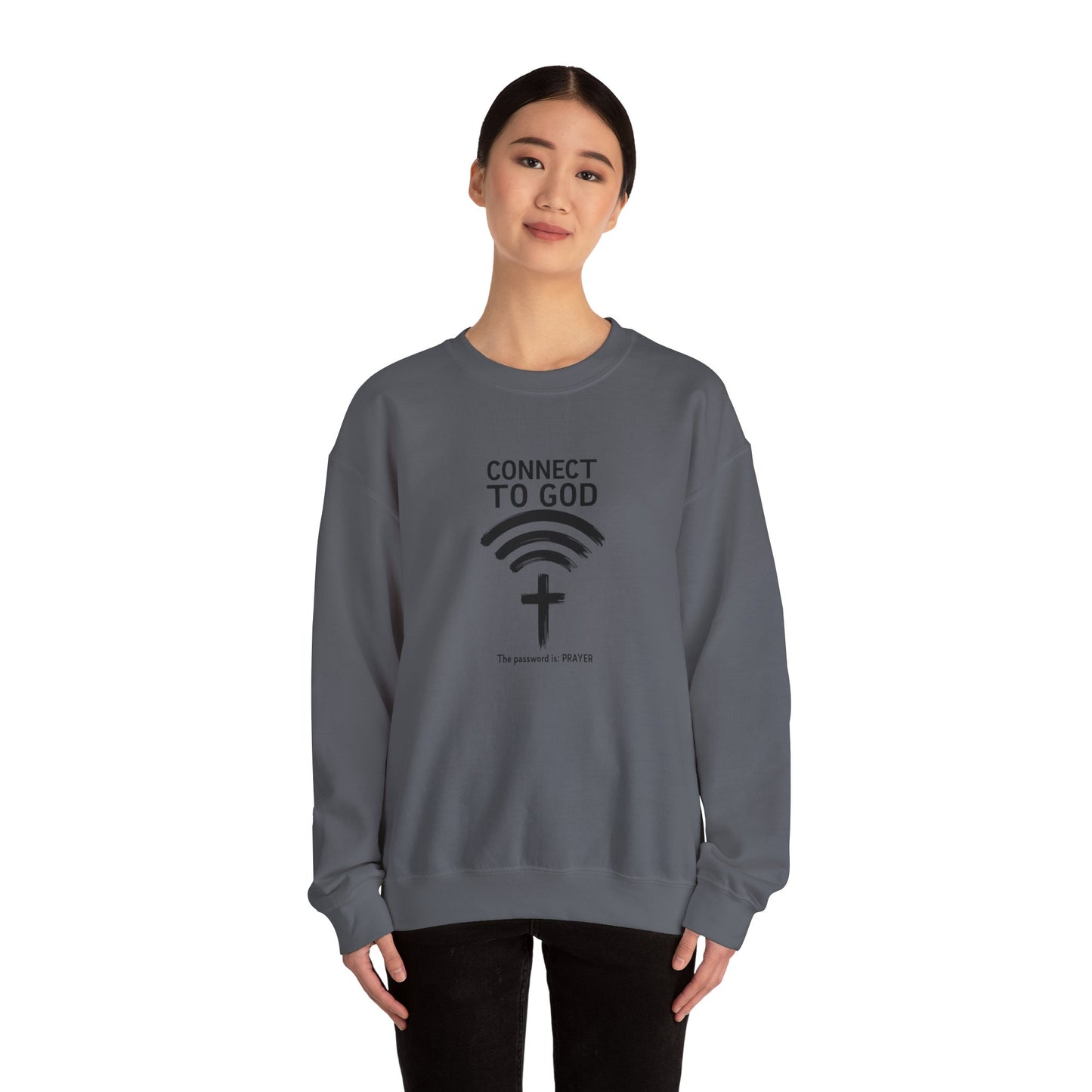 Connect to God Crewneck Sweatshirt