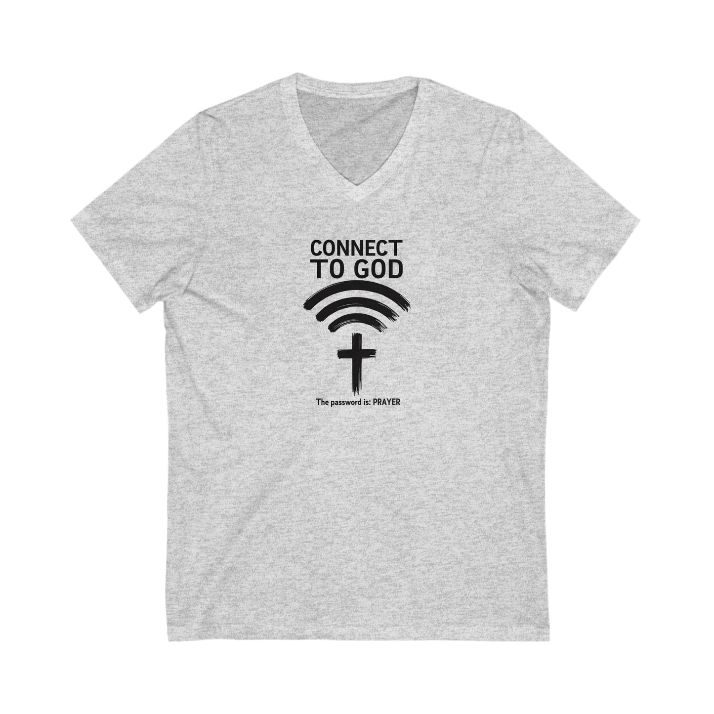 Connect to God V-Neck
