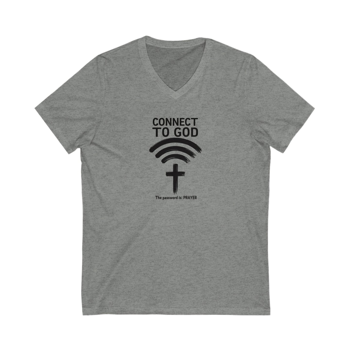 Connect to God V-Neck