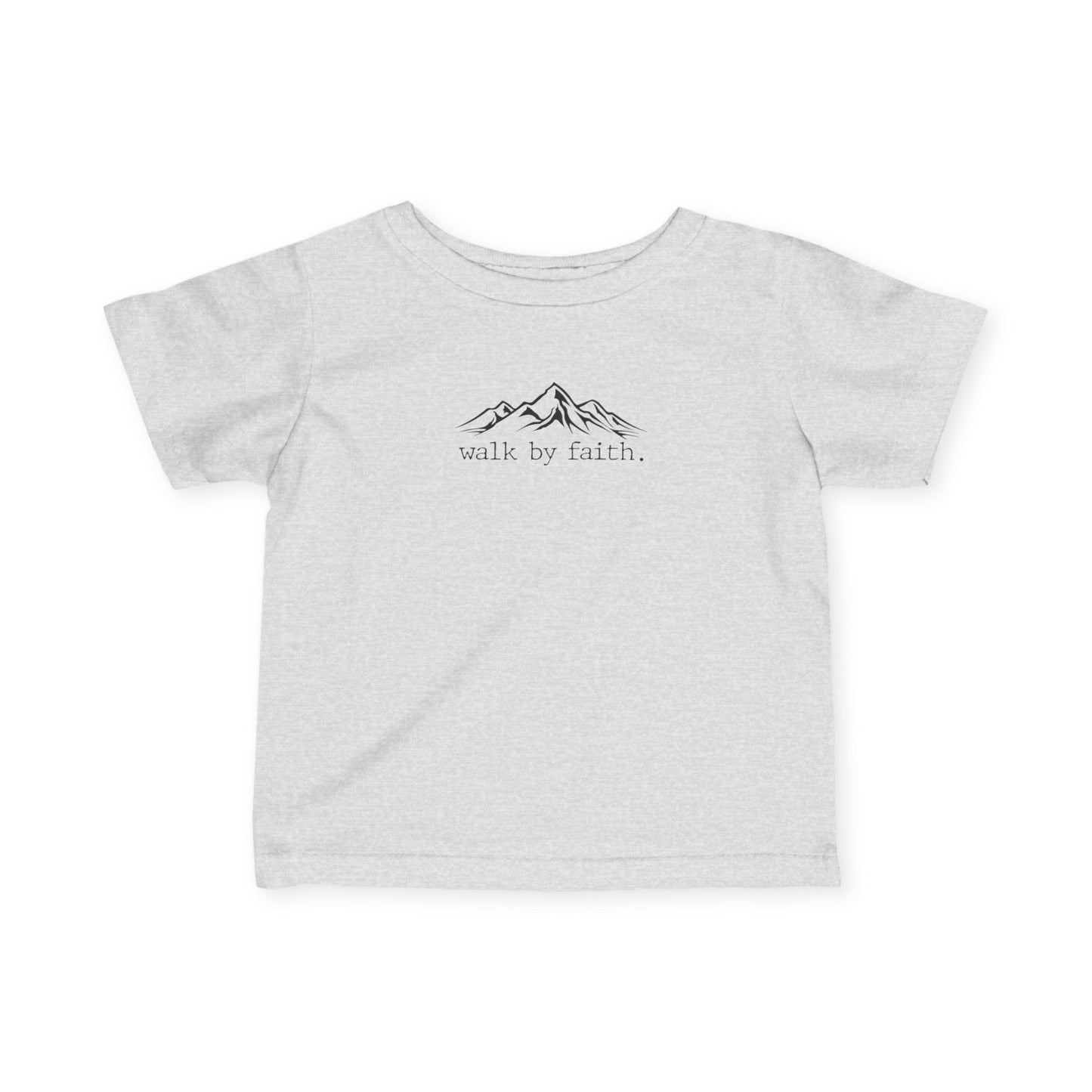 Walk by Faith Baby Tee