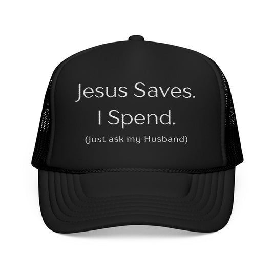 Jesus Saves Trucker Hat