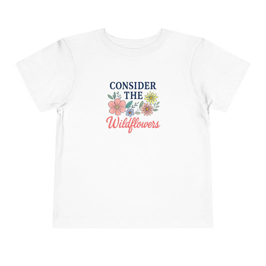 Consider the Wildflowers Toddler Tee