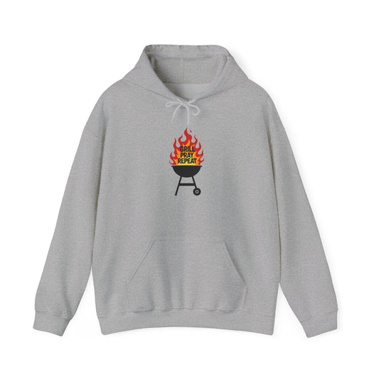 Grill Pray Repeat Hoodie