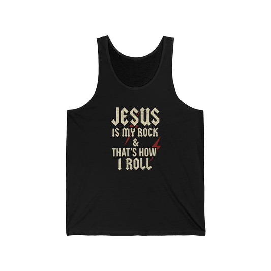 Jesus is My Rock Tank Top