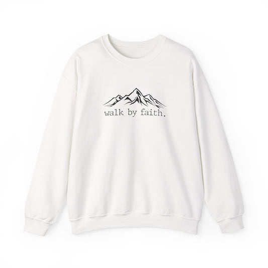 Walk by Faith Crewneck Sweatshirt