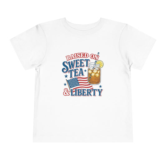 Sweet Tea & Liberty Toddler Tee