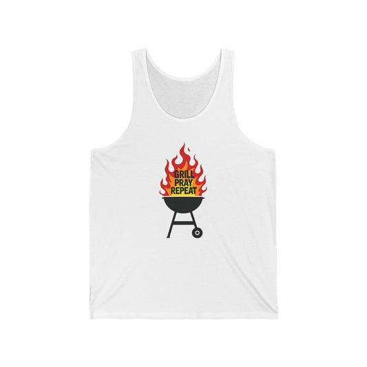 Grill Pray Repeat Tank Top