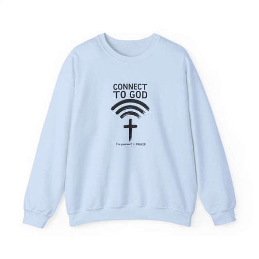 Connect to God Crewneck Sweatshirt
