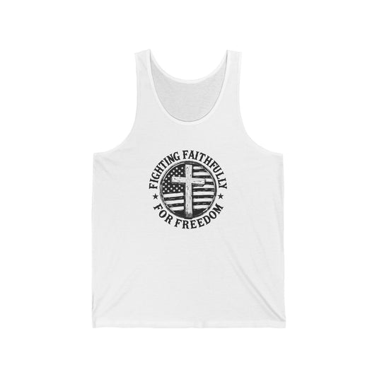 Fighting Faithfully Tank Top
