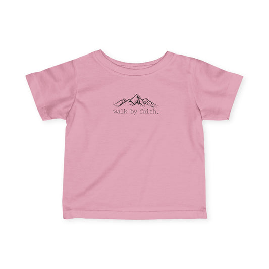 Walk by Faith Baby Tee