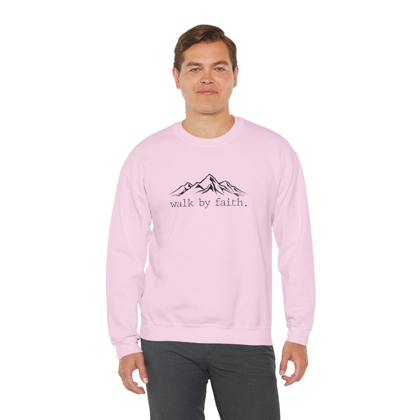 Walk by Faith Crewneck Sweatshirt