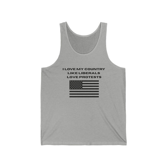 I Love My Country Tank Top