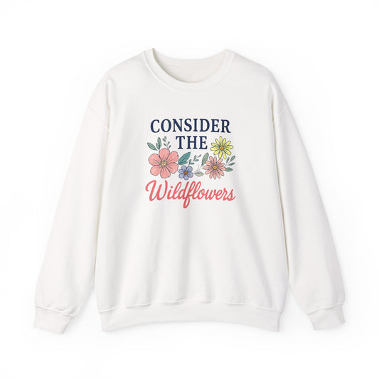 Consider the Wildflowers Crewneck Sweatshirt