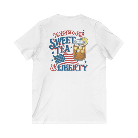 Sweet Tea & Liberty V-Neck