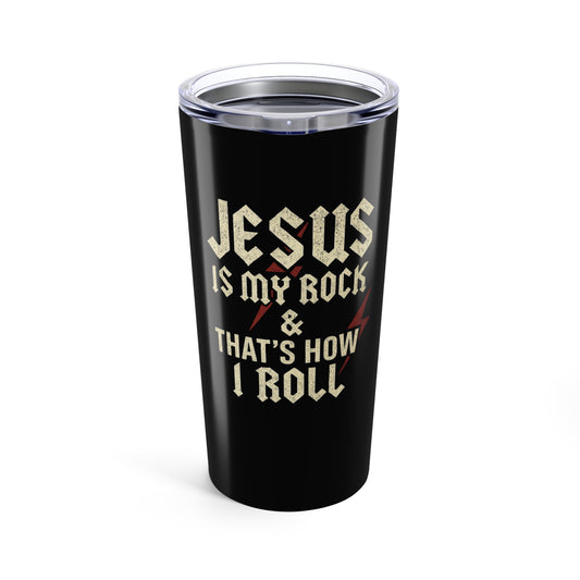 Jesus is My Rock Tumbler