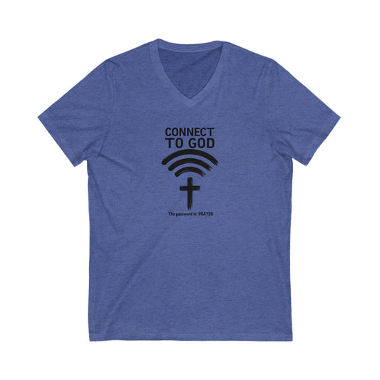 Connect to God V-Neck